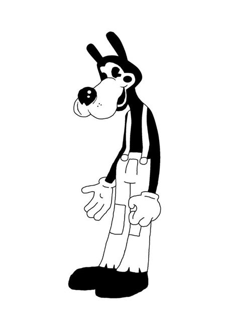 Bendy And The Ink Machine Coloring Pages Boris Silopepublic