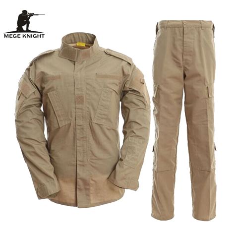 Mege Us Acu Army Combat Uniform Military Camouflage Multicam Suit