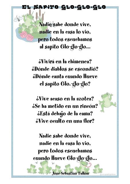 54 Poemas Cortos Para Niños Poesias Infantíles Bonitas Educación