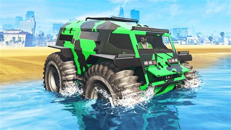 New Tank That Can Drive On Water In Gta 5 Dlc Razorxgamer