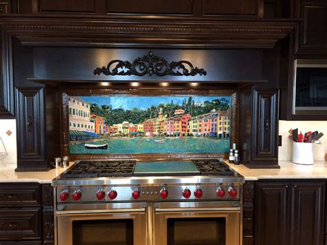 Italian Backsplash Tile Murals Kitchen Tiles Of Wine Backsplash