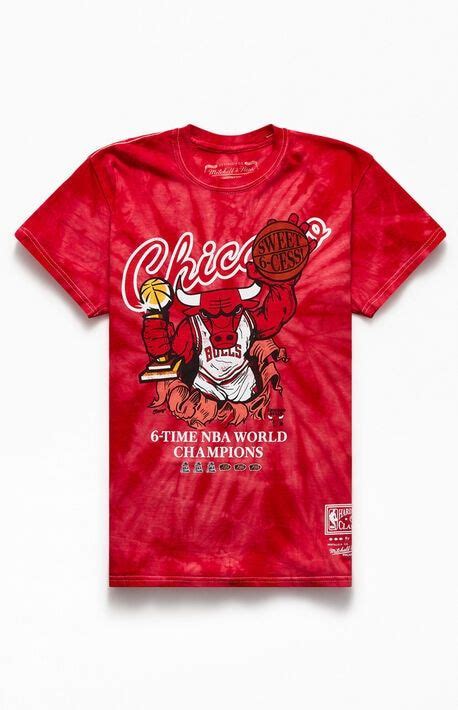 Mitchell And Ness Tie Dyed Toronto Raptors Finals T Shirt At