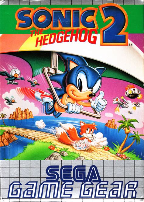 Sonic The Hedgehog 2 1992 Game Gear Box Cover Art Mobygames