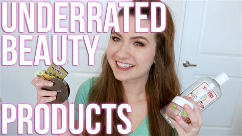 Top Most Underrated Beauty Products Youtube