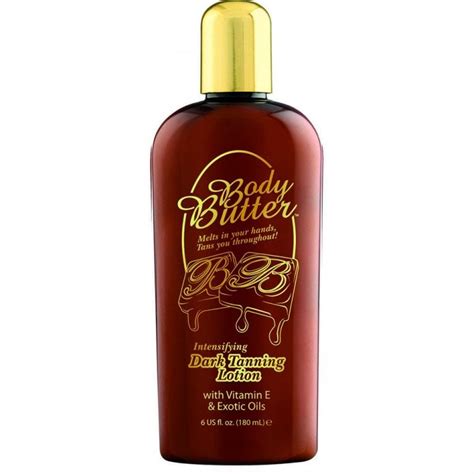 Body Butter Intensifying Tanning Body Oil Golden Brown Glow Results 180ml