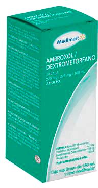 Ambroxol Dextrometorfano Medi Mart 225 mg /225 mg /100 mL 150 mL a domicilio en México - Rappi