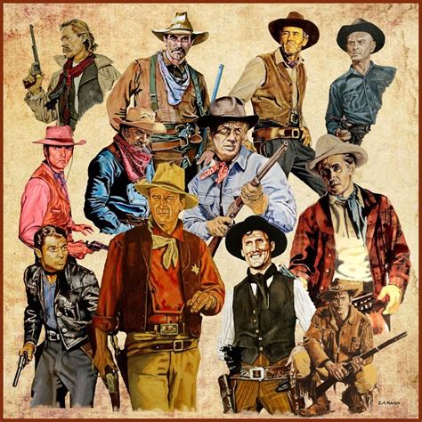 Cowboy Artwork Western Artwork Western Paintings Old West Outlaws