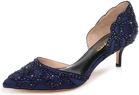 The Perfect Navy Blue Wedding Shoes Low Heel For Mary Kirkwood