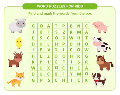 Word Puzzles For Kids Download Free Printables For Kids