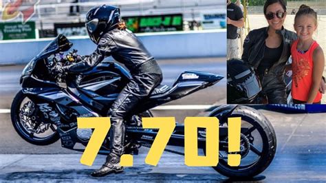 Join us as we highlight the wildest, scariest, most must see motorcycle drag racing crashes and drag bike wrecks, accidents and. FEMALE MOTORCYCLE DRAG RACER SETS GSXR 1000 ALL MOTOR DRAG ...