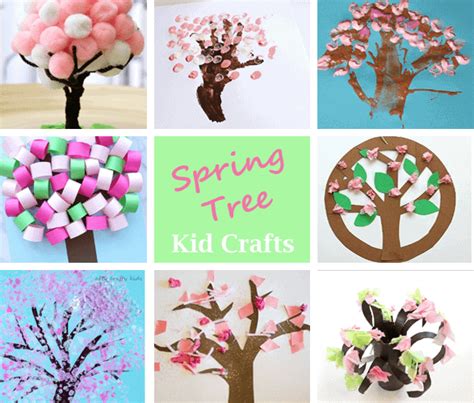 Spring Tree Craft 20 Plus Kids Crafts A More Crafty Life