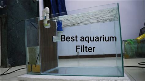 Homemade Internal Sump Filter All In One Aquarium Beginners Part