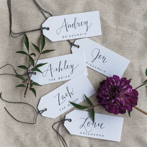 Wedding Party Name Tags The Bride Nametag Maid Of Honor Name Tag