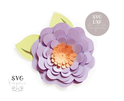 3D Flower SVG Cut Files with Instructions (1132445) | Cut Files