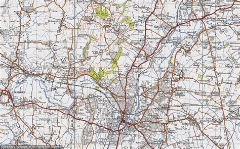 Historic Ordnance Survey Map Of Norton 1946 Francis Frith