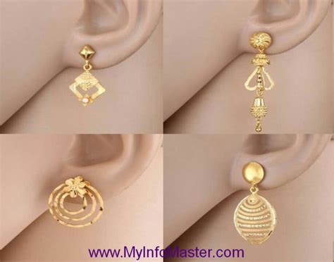 Best Gold Earrings Designs For Daily Use My Info Master
