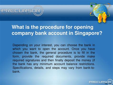 Ppt How To Open Company Bank Account In Singapore Powerpoint
