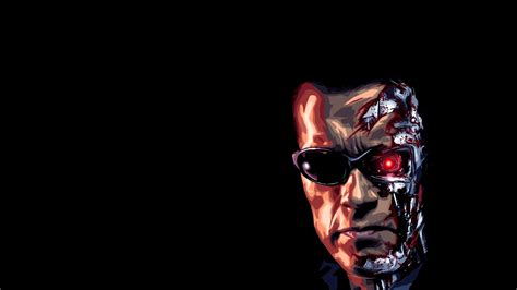 3840x2160 Resolution Terminator Robot Face 4k Wallpaper Wallpapers Den