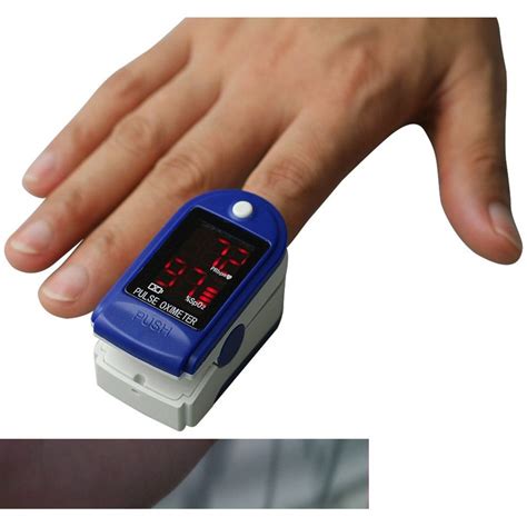 Pulse oxımeter şarj edilebilir oksimetre tıbbi parmak klipsi dedektörü ev oksijen nabız cihazı. Pulse Oximeter (Alat Pengukur kadar oksigen dalam darah ...