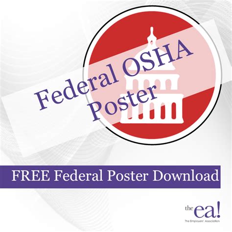 Federal Osha Poster The Employers Association