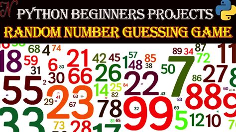 Random Number Guessing Game Python Beginners Project 2020 Youtube