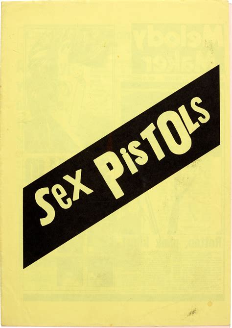 Jamie Reid Sex Pistols Press Kit January 1977 The Sex Pistols The Stolper Wilson