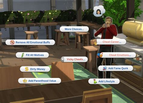 Sims 4 More Cheats In New Menu V11