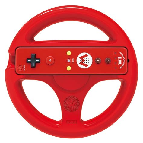 Buy Hori Mario Kart 8 Racing Wheel Mario Wii U Red English