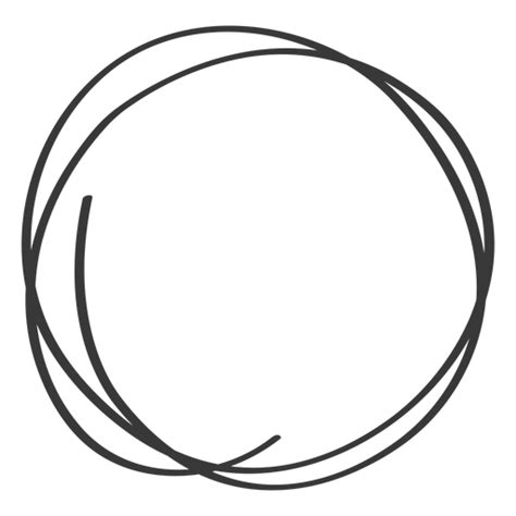Hand Drawn Circle Scribble Icon Png And Svg Design For T Shirts