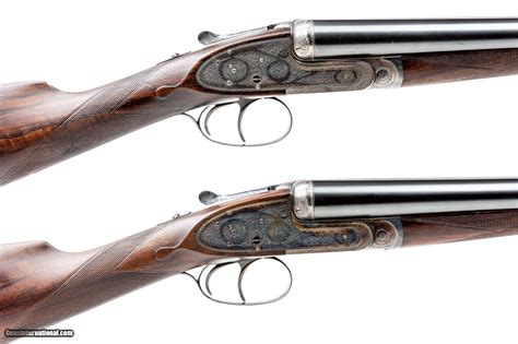 James Purdey And Sons Best Quality 12 Gauge Pair Side By Side Shotguns