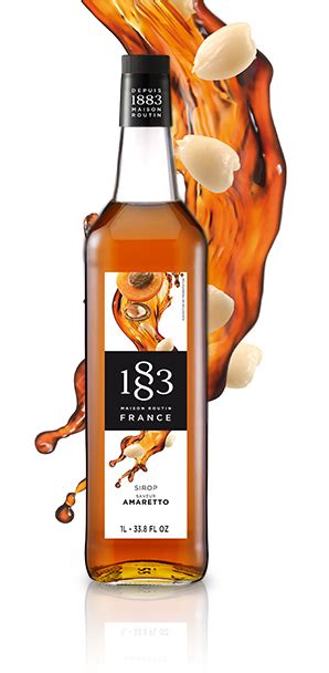 1883 Amaretto Syrup 1L Gourmet Syrups 1883 Maison Routin