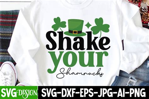Shake Your Shamrocks Svg Cut File Graphic By Ranacreative51 · Creative