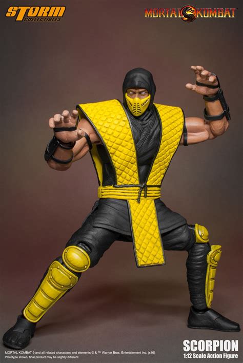 Storm Collectibles Mortal Kombat Scorpion Figure Revision Images The