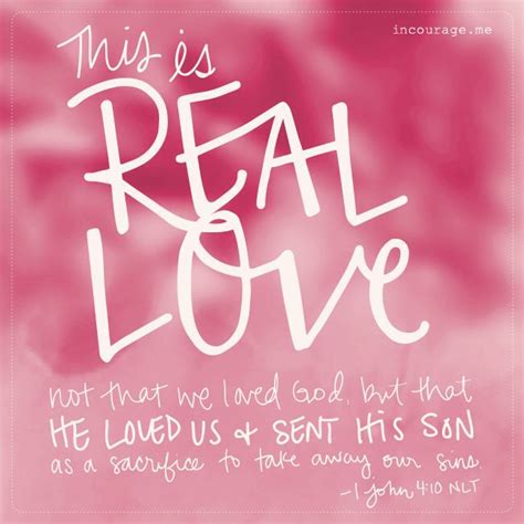 1 John 410 This Is Real Love Not That We Loved God But That He