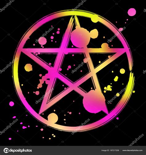 Pentagram Occult Symbol Stock Vector Image By ©de Kay 187217208