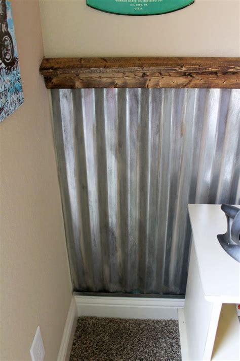 Wainscoting Ideas For Your Bathroom Home Decor Home Corrugated Metal
