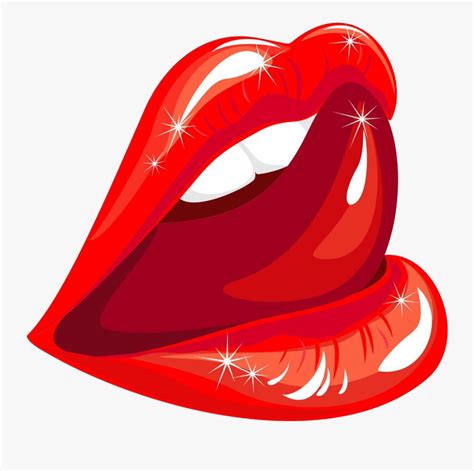 Lip Mouth Licking Illustration Sexy Lips Clipart Png Free