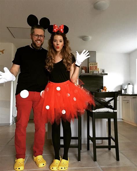 Diy Mickey And Minnie Mouse Costume Idées Et Tutoriels