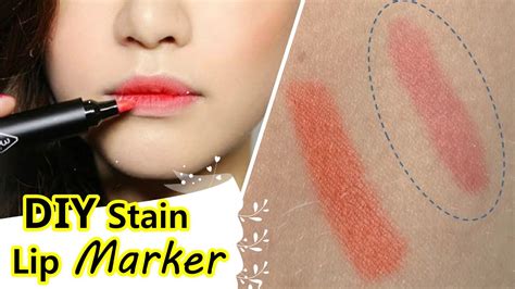 Homemade Lipstick Markerlip Stainhow To Make Lipstickhomemade Lipsticklip Linersajal