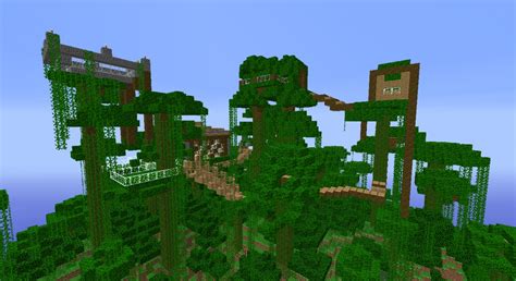 Jungle Town Minecraft Project