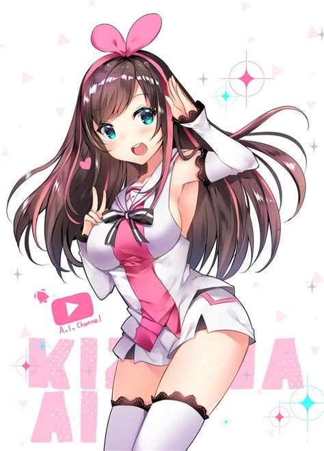 Kizuna Ai A I Channel Kizuna Ai En 2019 Chicas Anime Arte De
