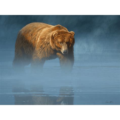 Grizzly Encounter Poster The Art Of Aaron Blaise