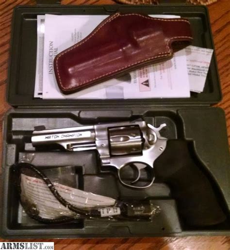 Armslist For Saletrade Ruger Gp100 Match Champion 357 Magnum Wholster