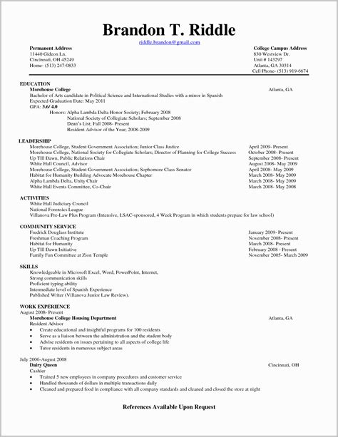 Download free resume templates for microsoft word. COLLEGE FRESHMAN RESUME TEMPLATE | TemplateDose