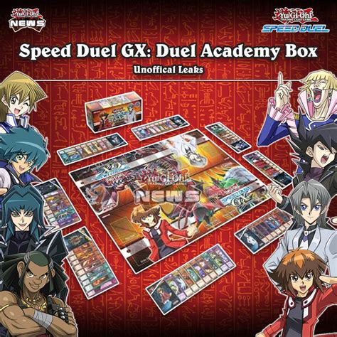 Yu Gi Oh Tcg Speed Duel Gx Duel Academy Box English Ace Cards