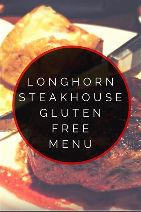 You can now view the full longhorn steakhouse menu with prices on one page, including the longhorn lunch menu. Longhorn Steakhouse Gluten Free Menu #glutenfree #detoxdiet in 2020 | Gluten free menu, Gluten ...