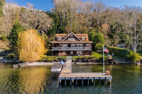 925m Home On Lake Washington Is Accessed By Tram Includes Private