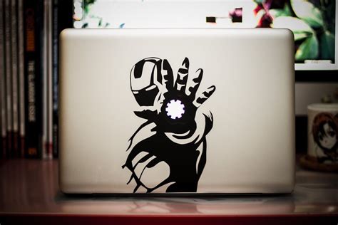 How To Apply Iron Man Decal On A Macbook Pro Macbook Decal Macbook Pro