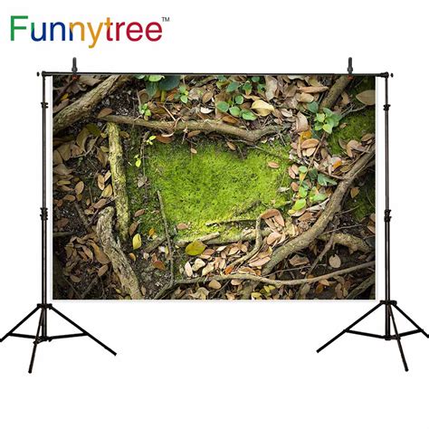 Funnytree Backgrounds For Photography Studio Nature View Root Leaves