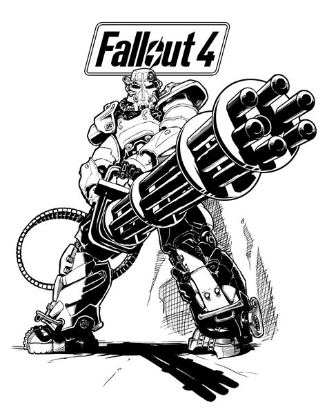 Fallout Power Armor Drawing At Getdrawings Free Download